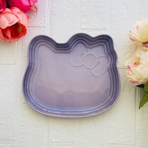 Le Creuset HELLO KITTY Dinnerware Collection Plate * NEW *